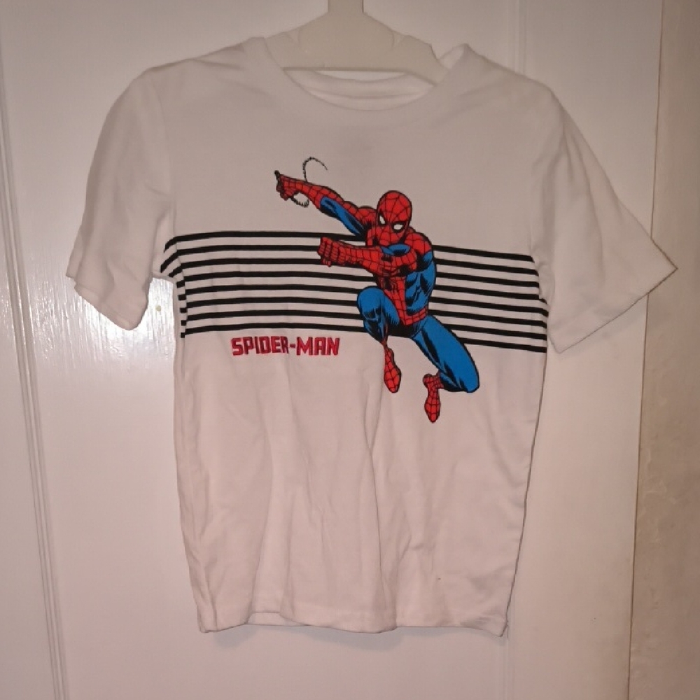Marvel | Spider-Man Kids Tee - White with Blue and Red